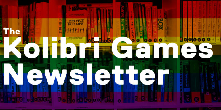 The Kolibri Games Newsletter