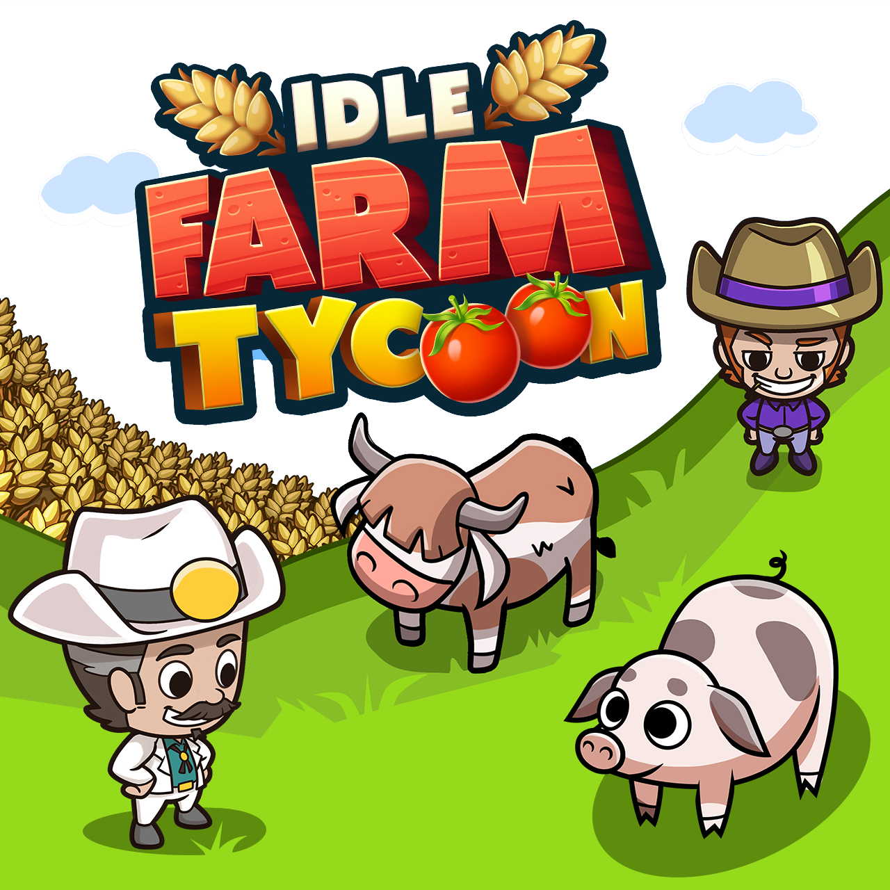 Idle Farm Tycoon logo